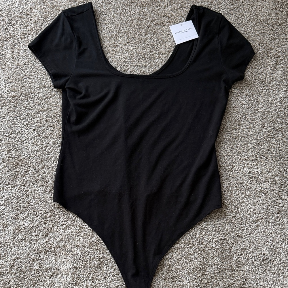 American Eagle Outfitters Black Bodysuit